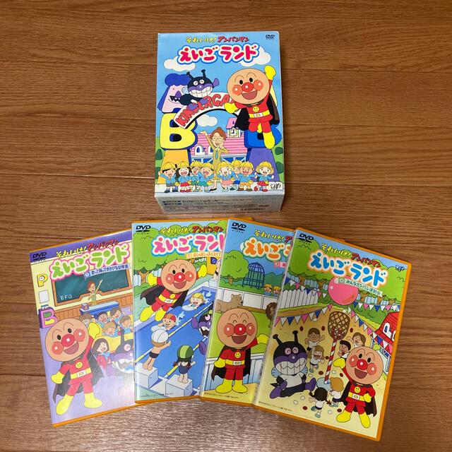 それいけ アンパンマン えいごランド 1 ~ 4 〈DVD4枚組〉 第一ネット