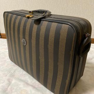 フェンディ(FENDI)のFENDI ぺカン柄 キャリーバッグ 旅行カバン  (スーツケース/キャリーバッグ)