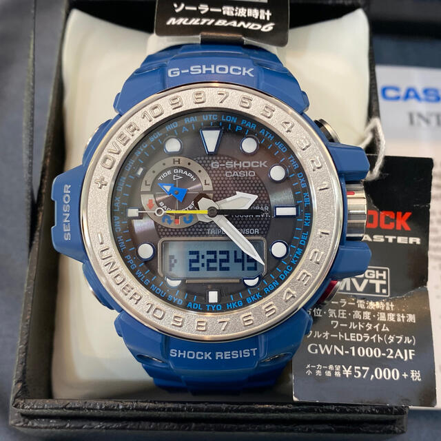 好評 - G-SHOCK 【新品未使用】GWN-1000-2AJF トリプルセンサー