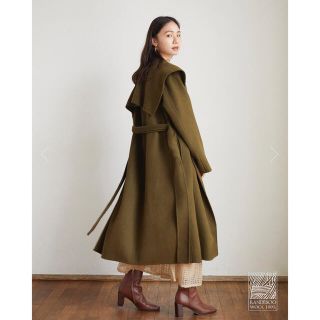 RANDEBOO Sailor wool coat (khaki)(ロングコート)