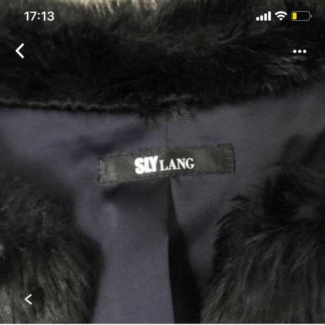 SLY LANG(スライラング)のSLY LANG ファーコート レディースのジャケット/アウター(毛皮/ファーコート)の商品写真