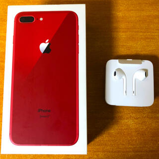 アップル(Apple)の☆iPhone8 plus 純正イヤホン 新品・未使用☆(ヘッドフォン/イヤフォン)
