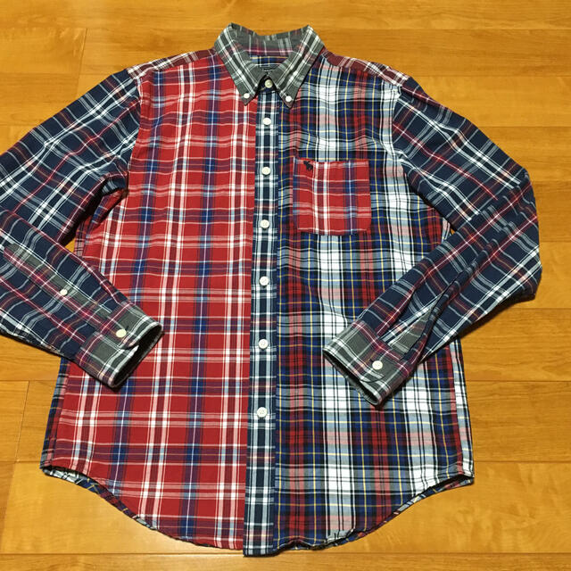 Abercrombie&Fitch(アバクロンビーアンドフィッチ)の《新品・未使用》アバクロンビー&フィッチ チェックシャツ M メンズのトップス(シャツ)の商品写真