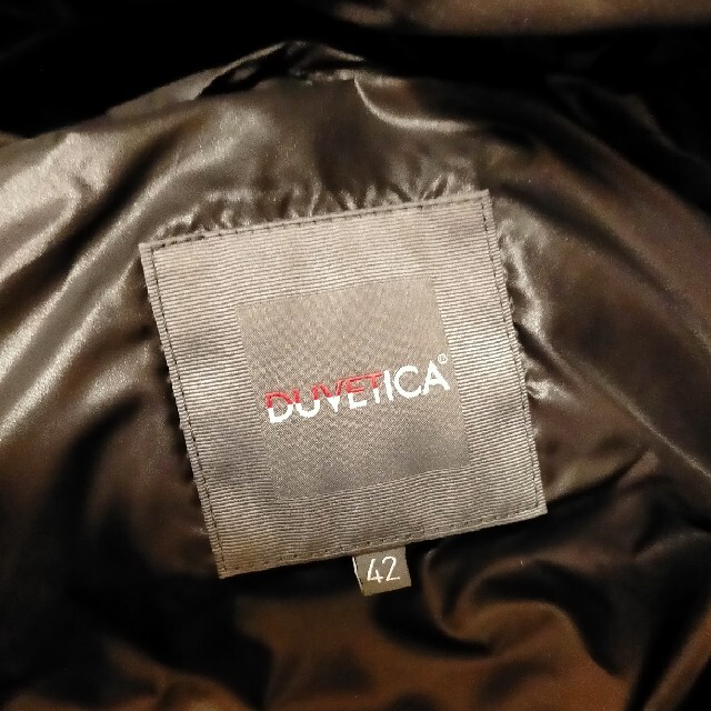 DUVETICA(デュベティカ)のDUVETICA ダウンベスト カシミア混 42 レディースのジャケット/アウター(ダウンベスト)の商品写真