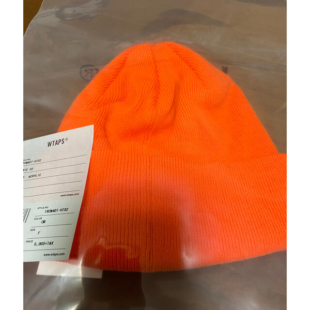 W)taps(ダブルタップス)のwtaps beanie ビーニー　オレンジ メンズの帽子(ニット帽/ビーニー)の商品写真