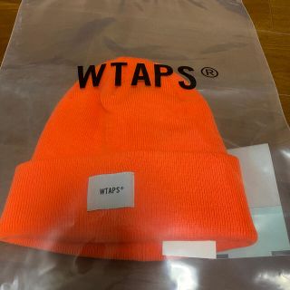 ダブルタップス(W)taps)のwtaps beanie ビーニー　オレンジ(ニット帽/ビーニー)