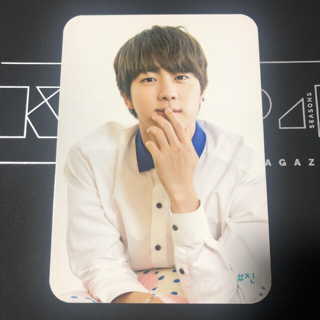 BTS  ジン　フォトカード　K-POP 4 SEASONS MAGAZINE