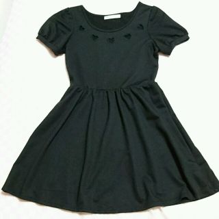 ウィゴー(WEGO)の♡ハートくり抜きワンピース♡(ミニワンピース)