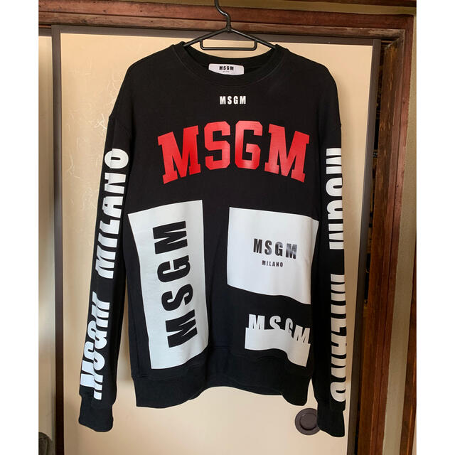 大人気 MSGM ロゴスウェット XSサイズ