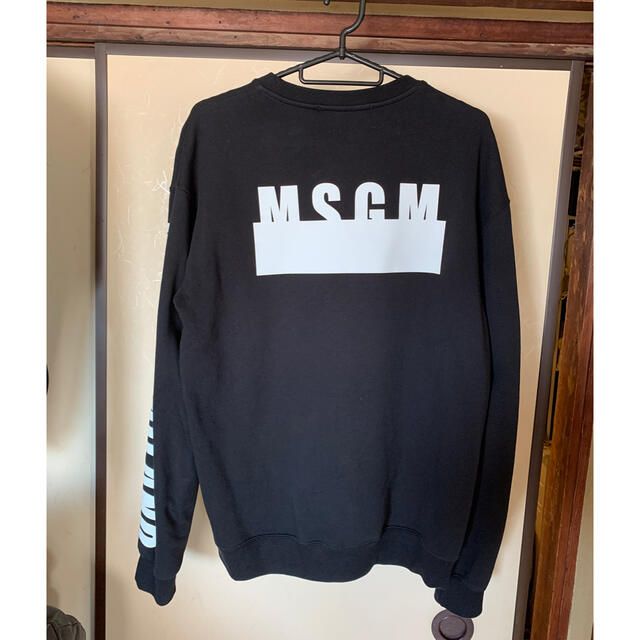 大人気 MSGM ロゴスウェット XSサイズ