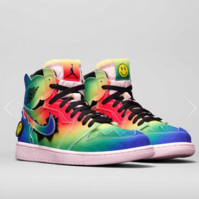 【26.0cm】J BALVIN × AIR JORDAN 1 RAINBOW