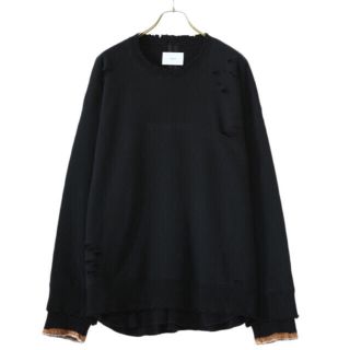 サンシー(SUNSEA)のstein Oversized Layered Sweat LS (スウェット)