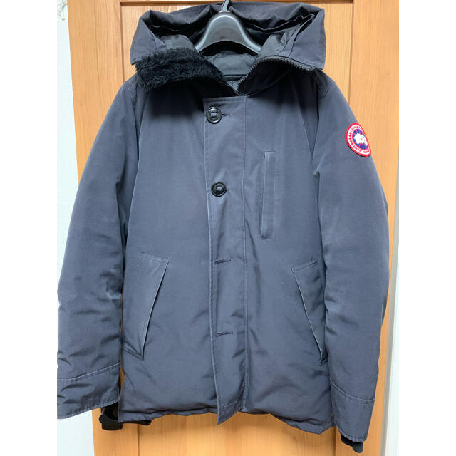 CANADA GOOSE(カナダグース)のカナダグース　ジャスパー　メンズ XSサイズ　ネイビー メンズのジャケット/アウター(ダウンジャケット)の商品写真