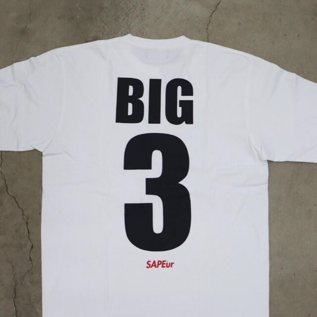 Sapuer BIG3 Longsleeve T-shirt WHT サプール 1