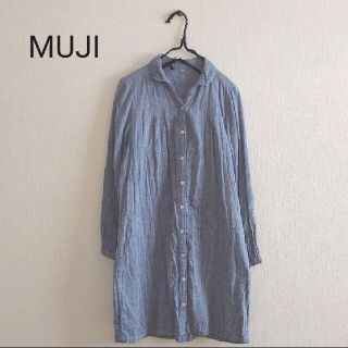 ムジルシリョウヒン(MUJI (無印良品))の☆値下げ☆　MUJI　無印良品　ダブルガーゼ　ワンピース(ひざ丈ワンピース)