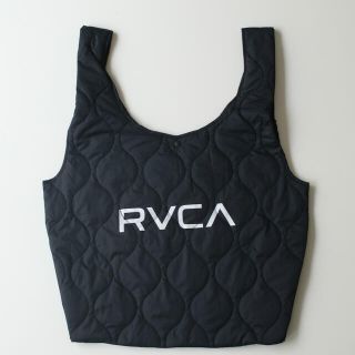 ルーカ(RVCA)の大人気完売RVCA(ルーカ) キルティングショッパー  BLACK(エコバッグ)