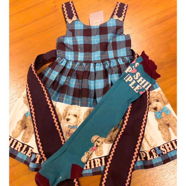 新品タグ付き　プードルjsk おまけつきキッズ服女の子用(90cm~)