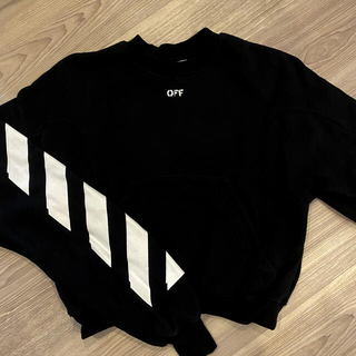 OFF-WHITE - OFF WHITE/トレーナー/美品の通販 by MIKA SHOP｜オフ ...