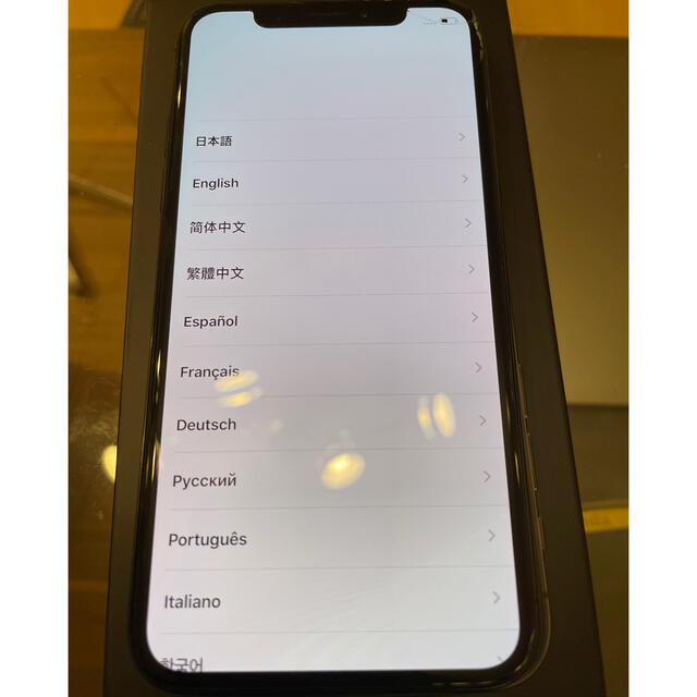 iPhone x 本体 64GB simフリー