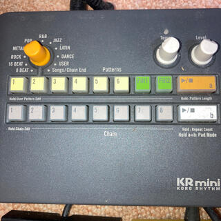 コルグ(KORG)のKR mini ＋ フットペダル×2(エフェクター)