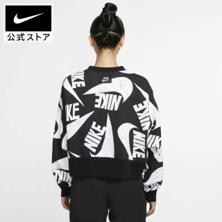 ナイキ(NIKE)の新品タグ付き　NIKE ナイキ　レディース　トレーナー　フリース　ロゴ　M(トレーナー/スウェット)