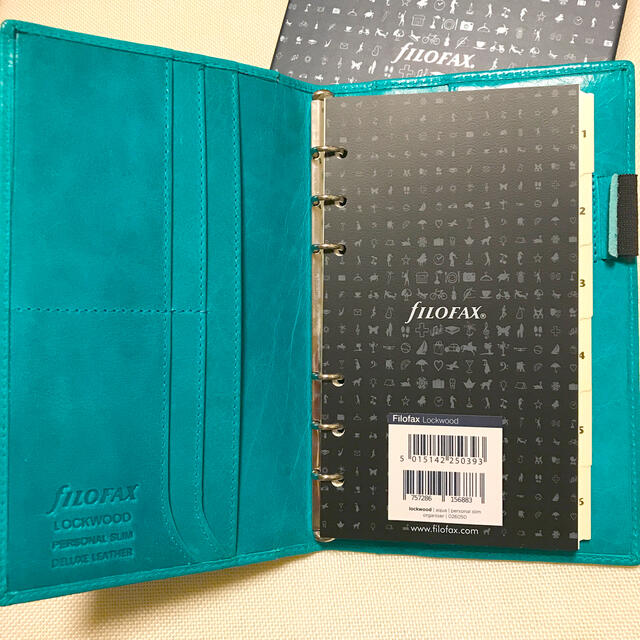 Filofax(ファイロファックス)のシステム手帳 バイブルサイズ 未使用 FILOFAX Lockwood インテリア/住まい/日用品の文房具(カレンダー/スケジュール)の商品写真