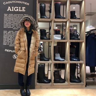 エーグル(AIGLE)の新品未使用☆エーグル ロングダウンジャケット ダウンコート(ダウンコート)