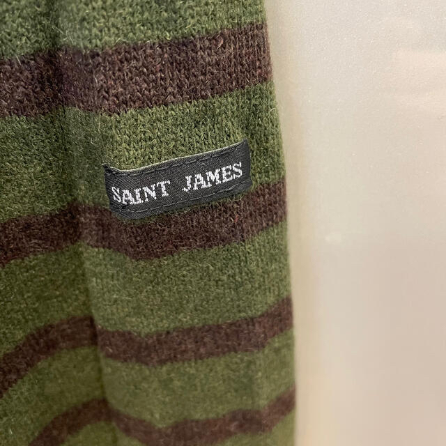 SAINT JAMES(セントジェームス)の【ミント様専用】SAINT JAMES ウールボーダーセーター メンズのトップス(ニット/セーター)の商品写真