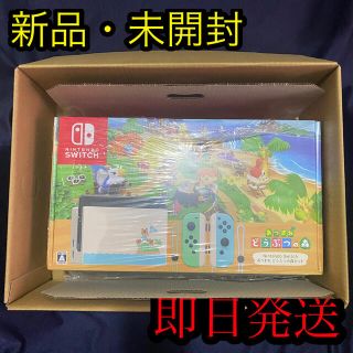 ニンテンドースイッチ(Nintendo Switch)のNintendo Switch あつまれ どうぶつの森セット/Switch/HA(家庭用ゲーム機本体)