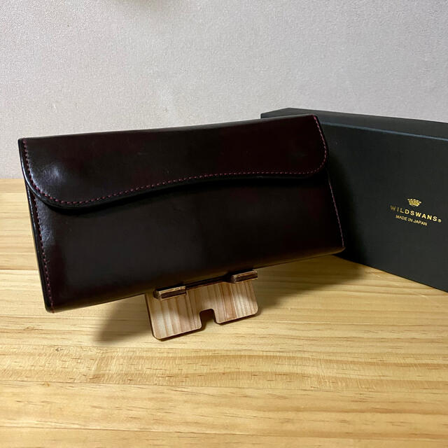 ワイルドスワンズ WILDSWANS WAVE 別注品 長財布 サドルプルアップ