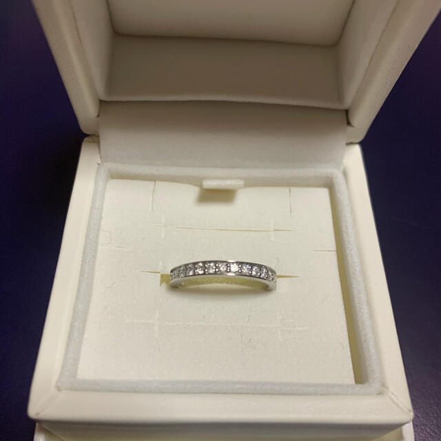 最新の激安 4℃ ハーフエタニティダイヤモンドリング プラチナ950 ４℃ オデュース - リング(指輪)