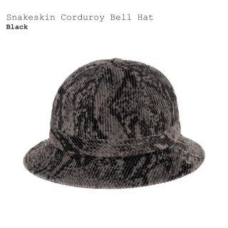 シュプリーム(Supreme)のシュプリーム　Snakeskin Corduroy Bell Hat M/L(ハット)