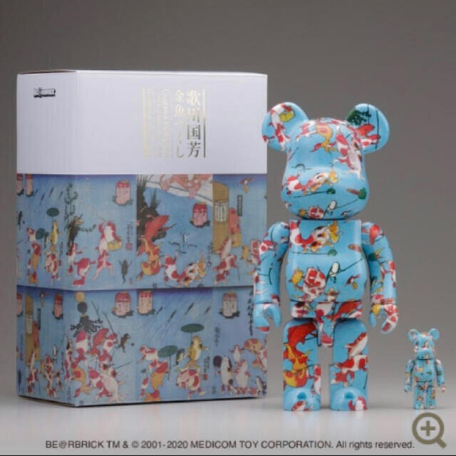 BE@RBRICK 歌川国芳「金魚づくし」100%＆400% 新品未使用