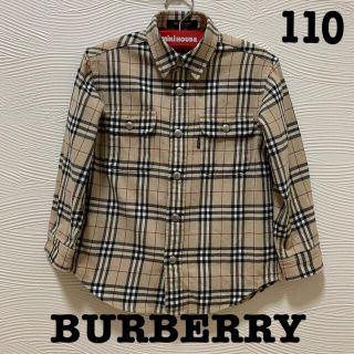 バーバリー(BURBERRY)の⭐️BURBERRYバーバリーキッズ⭐️グランチェックシャツ　110(ブラウス)