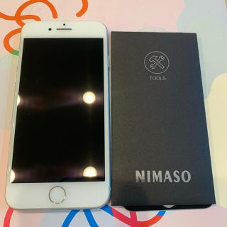 アイフォーン(iPhone)の★極美品　iPhone 8 Silver 64 GB au(スマートフォン本体)