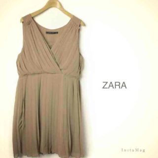 ザラ(ZARA)のmatsu様専用♡値下！ZARAドレス(ひざ丈ワンピース)