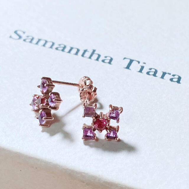 Samantha Tiara(サマンサティアラ)の【Samantha Tiara】PG花型ピアス レディースのアクセサリー(ピアス)の商品写真