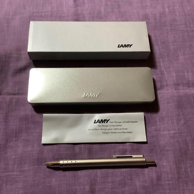 LAMY(ラミー)のLAMY ラミー SWIFT スイフト パラジュームコート ボールペン インテリア/住まい/日用品の文房具(ペン/マーカー)の商品写真