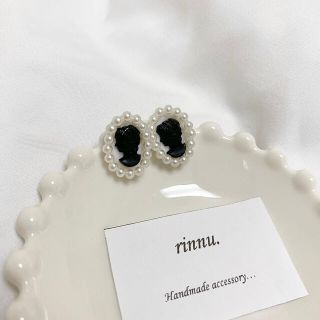 rinnu.(259) カメオ風ピアス(ピアス)