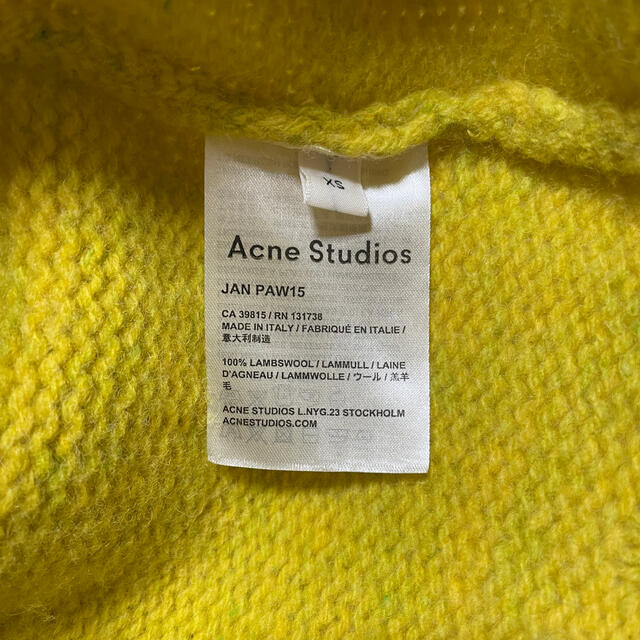 ACNE(アクネ)のACNE STUDIOS　アクネストゥディオズ クルーネックニット　セーター メンズのトップス(ニット/セーター)の商品写真