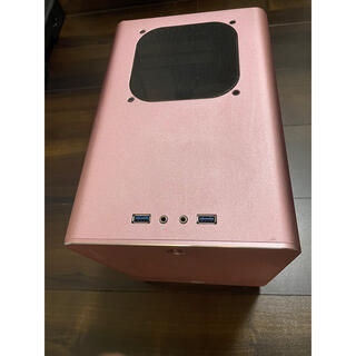 Mini ITX PCケース METIS PLUS PINK(PCパーツ)