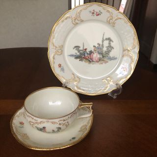 ローゼンタール(Rosenthal)の【レア美品】ローゼンタール・サンスーシ★ヘラルドアルカディア★トリオ(食器)