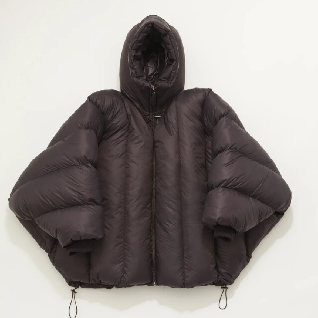 HEDMAYNER ヘドメイナー  PUFFY JACKET DARKBROWN