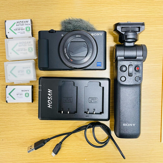 sony VLOGCAM ZV1　純正予備バッテリー付き