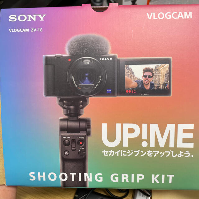 SONY(ソニー)のSONY VLOG CAM ZV-1G 互換バッテリー付 スマホ/家電/カメラのカメラ(コンパクトデジタルカメラ)の商品写真