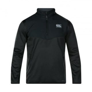 カンタベリー(CANTERBURY)のTHERMOREG 1/4 ZIP RUN TOP メンズ　ランニング　トップ(スウェット)