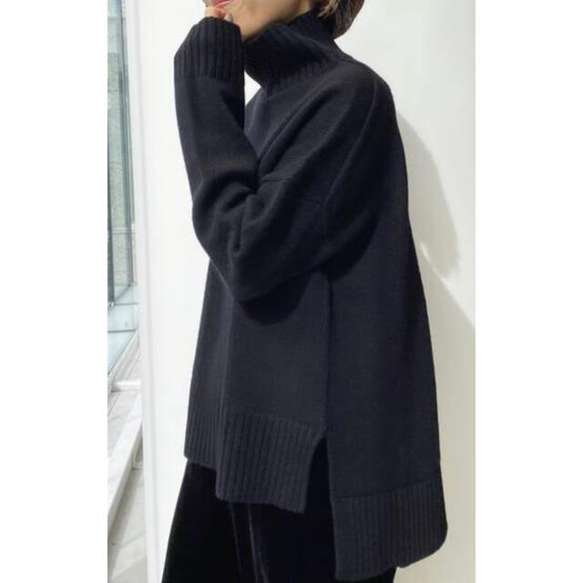 アパルトモン：Back Long T/N Knit