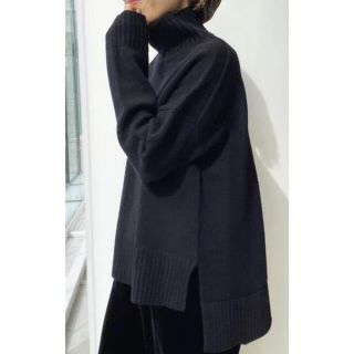 アパルトモンドゥーズィエムクラス(L'Appartement DEUXIEME CLASSE)のアパルトモン：Back Long T/N Knit(ニット/セーター)