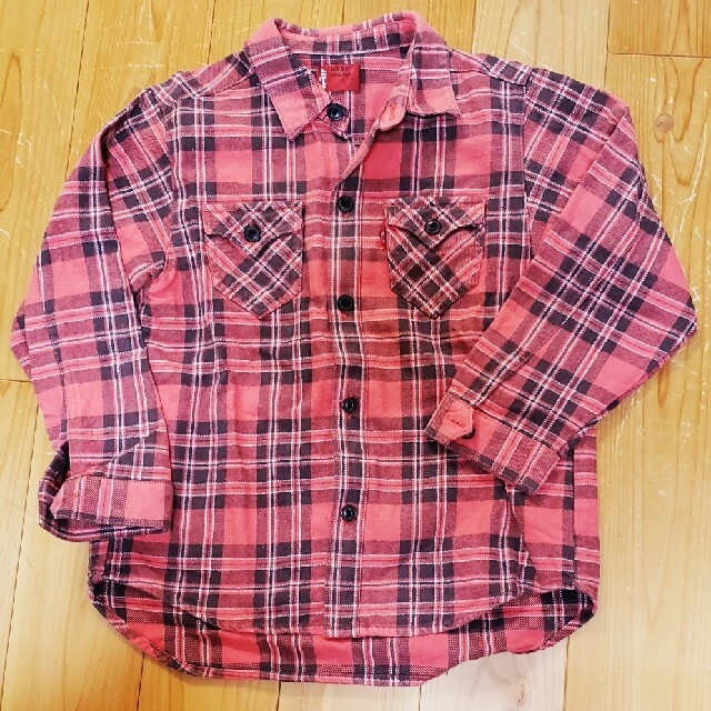 Levi's(リーバイス)のネルシャツ　120 キッズ/ベビー/マタニティのキッズ服男の子用(90cm~)(ブラウス)の商品写真