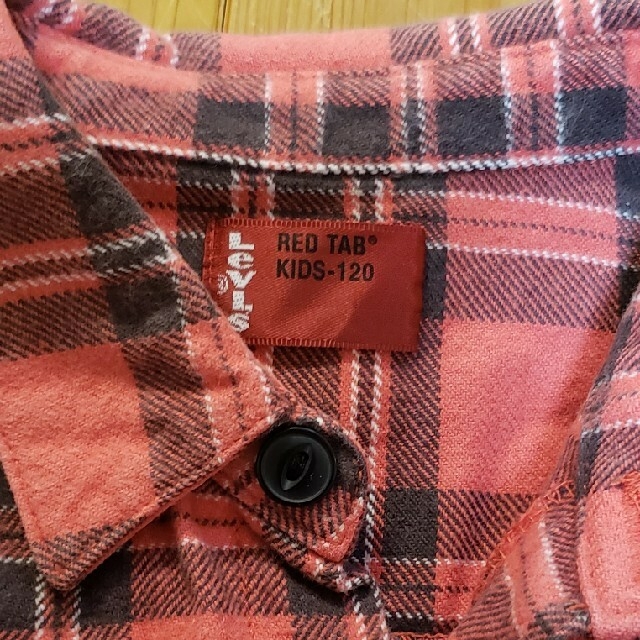 Levi's(リーバイス)のネルシャツ　120 キッズ/ベビー/マタニティのキッズ服男の子用(90cm~)(ブラウス)の商品写真